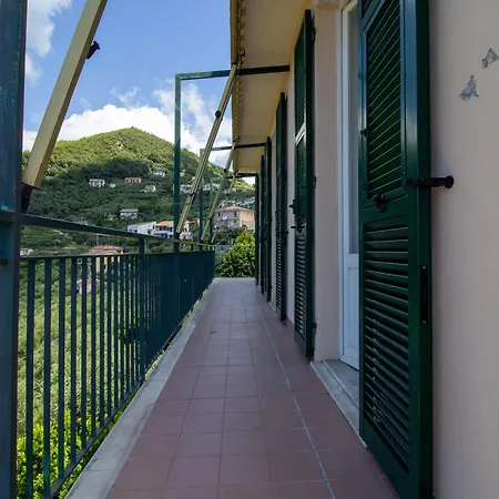 256 - Casa San Bernardo Vista Mare, Nel Di Sestri Levante