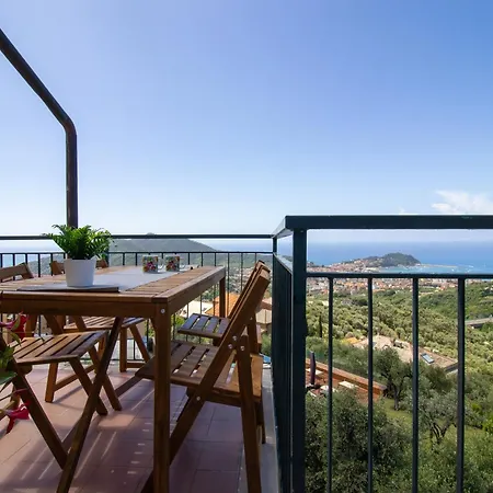 256 - Casa San Bernardo Vista Mare, Nel Di * Sestri Levante