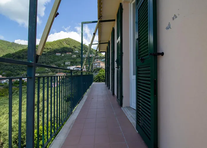 256 - Casa San Bernardo Vista Mare, Nel Di Sestri Levante