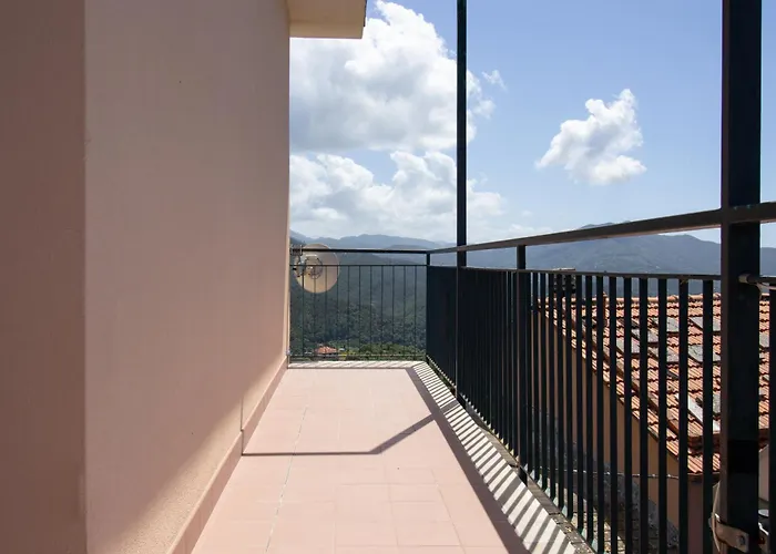 256 - Casa San Bernardo Vista Mare, Nel Di Sestri Levante